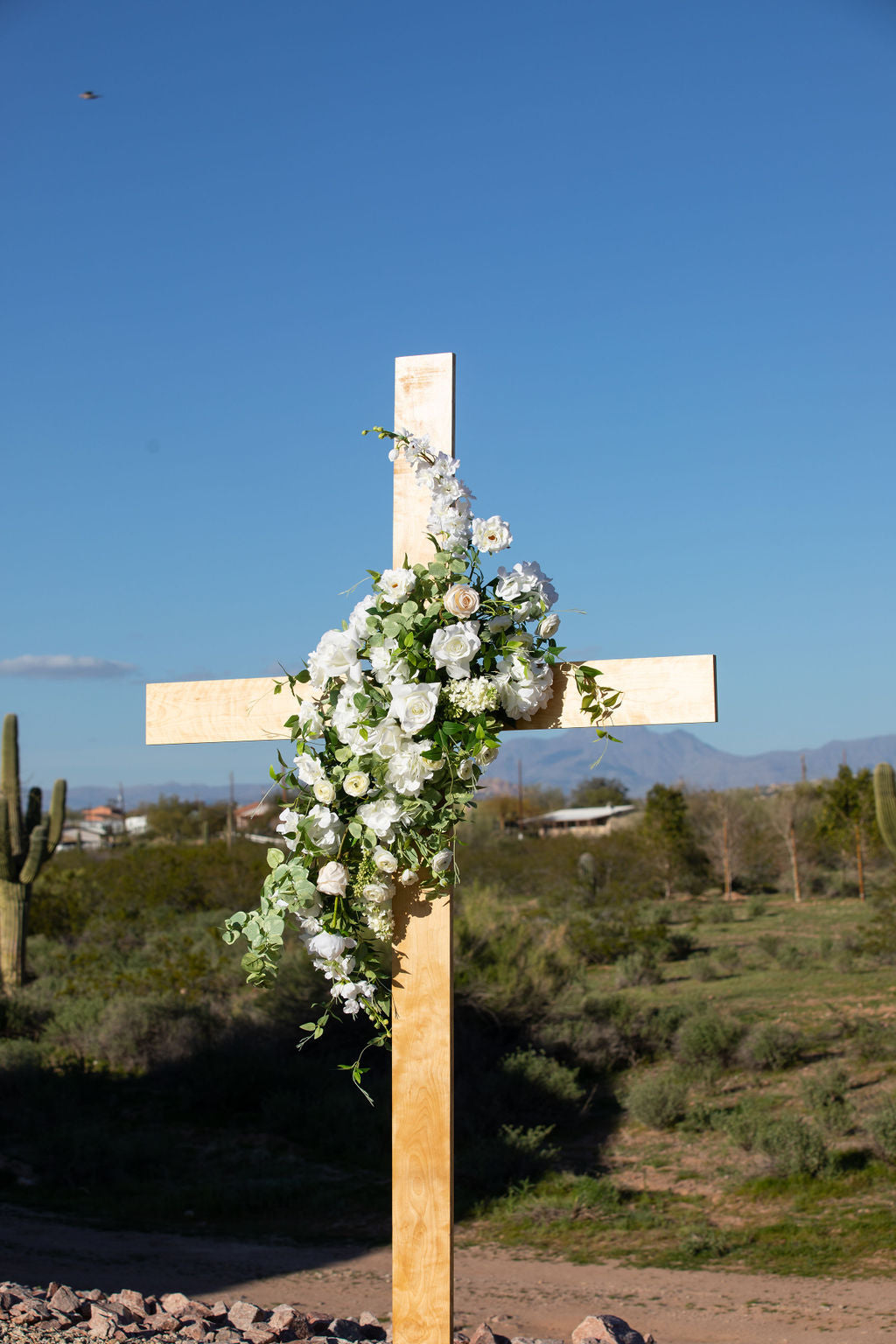 The Cross Wedding Arch