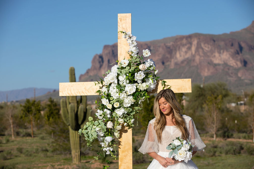 The Cross Wedding Arch