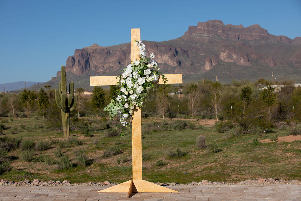 The Cross Wedding Arch