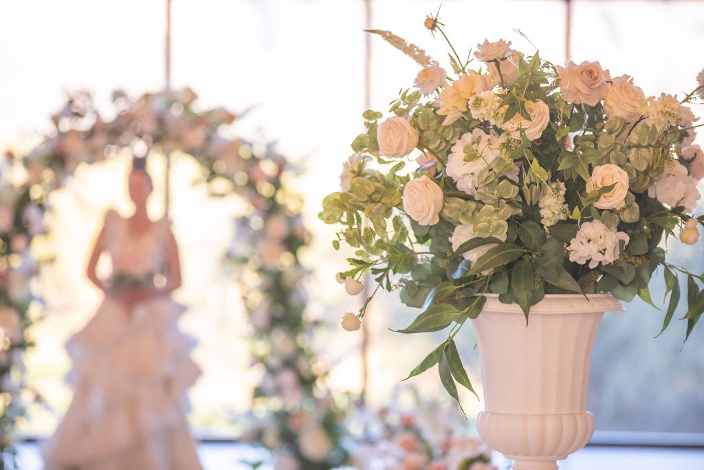 The Cosette Floral Urns