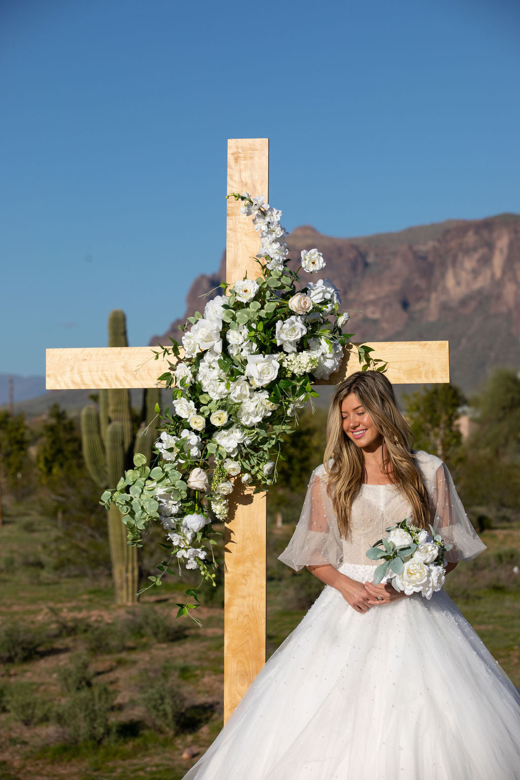 The Cross Wedding Arch